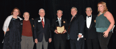 Steve Landerman received the James A. Rhodes Distinguished Service Award.