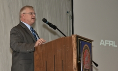 Executive Director Jack Blackhurst of the Air Force Research Laboratory